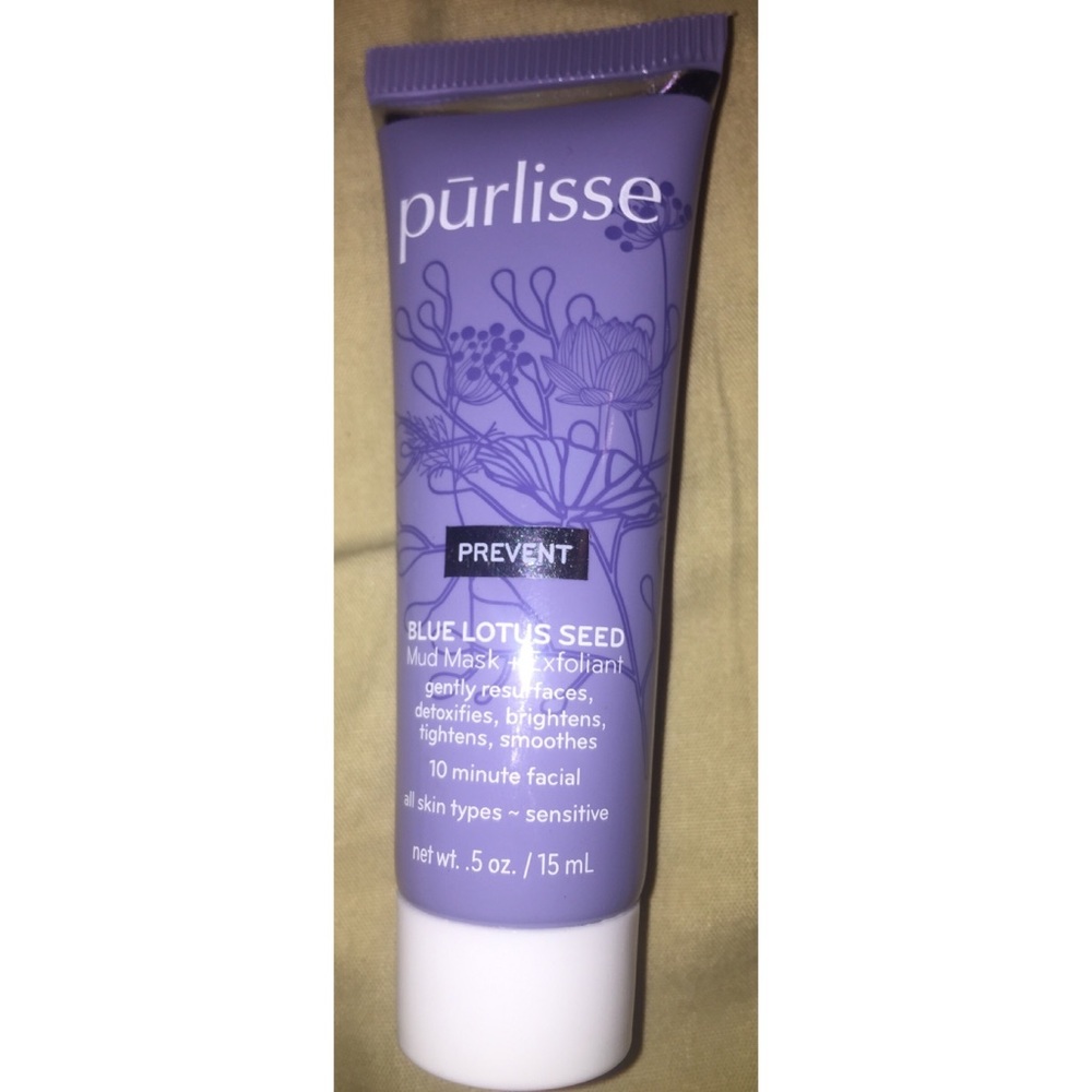 Mud mask and exfoliant blue lotus seed 15 ml